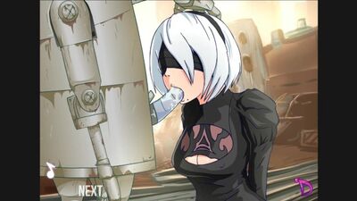 Рядом с Автомат-ух (Nier Automata SFM)
