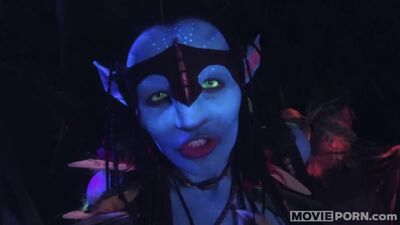 [MoviePorn] Hoe Saldana — Porndora [Avatar _Аватар, 2009] [POV, All sex, Uniform